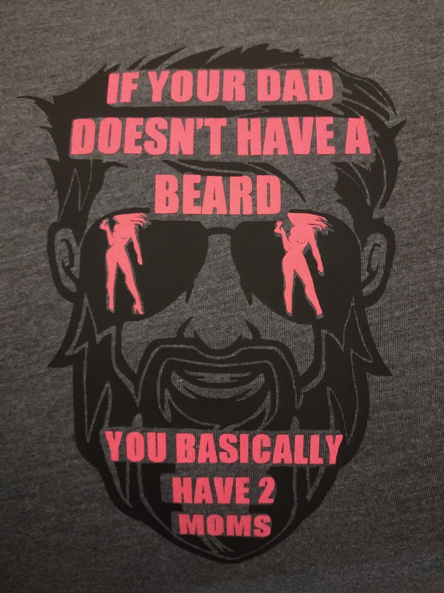 Baby Onesie funny If your dad doesn't have a beard you really have two moms