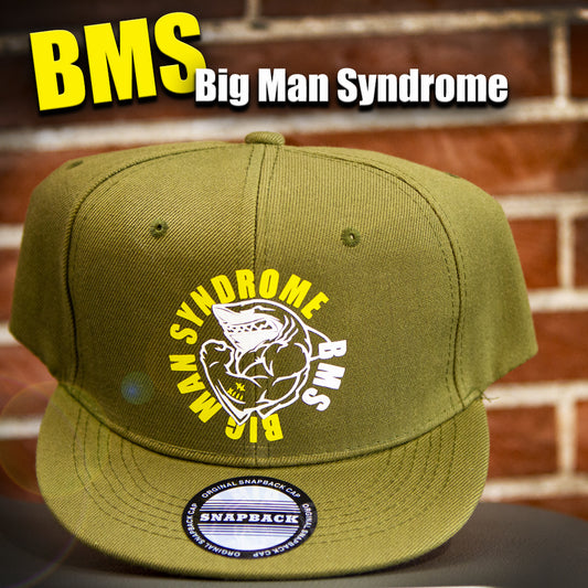 BMS Snapback Hat Army green