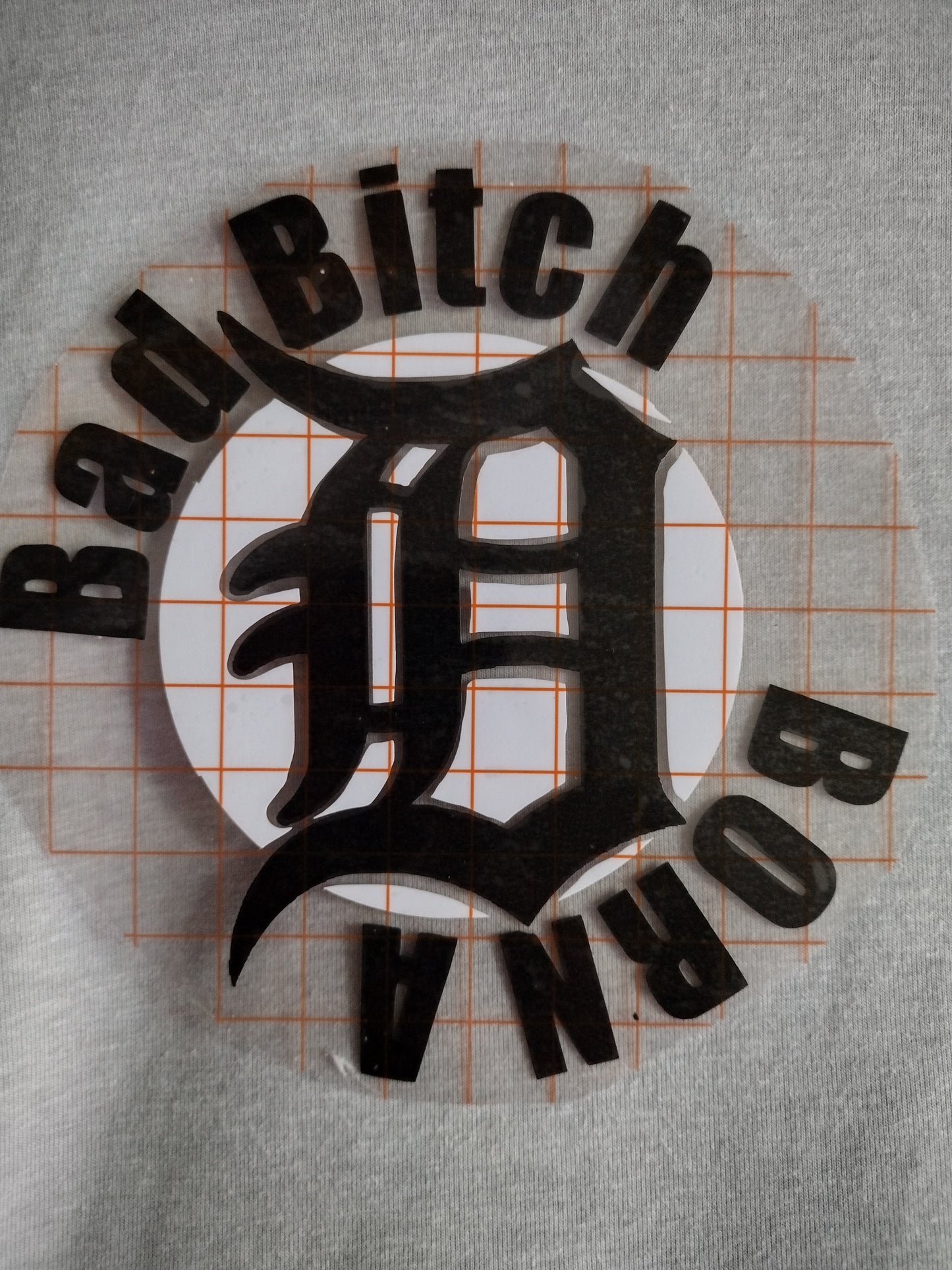 Detroit Born a Bad Bitch Vinyl Sticker