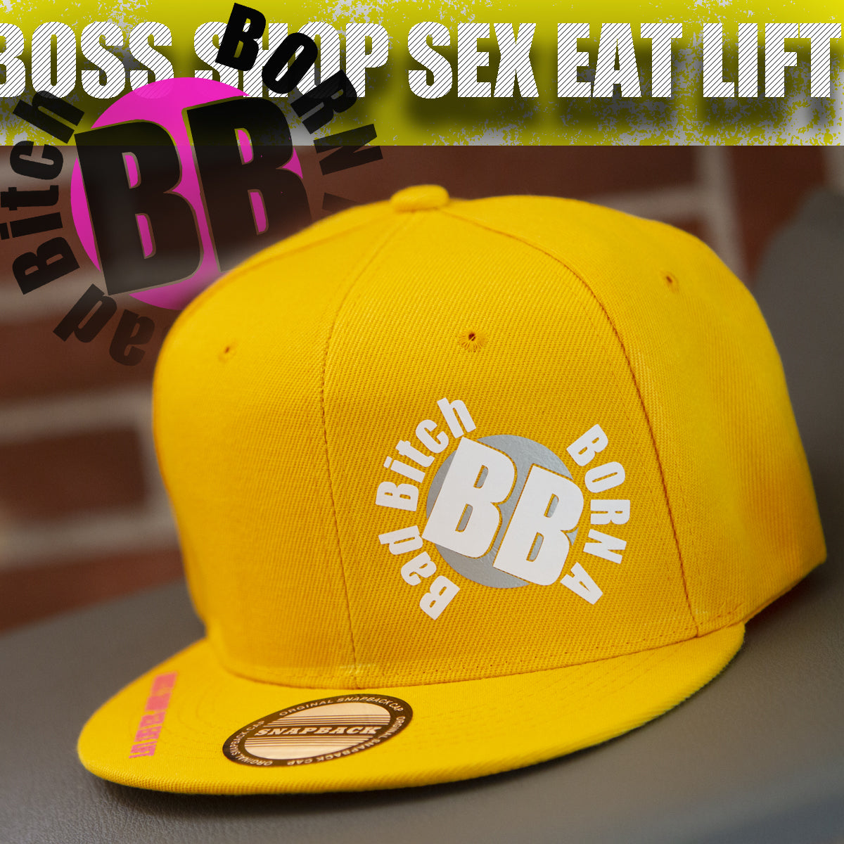 BBB Flat Bill - Gold